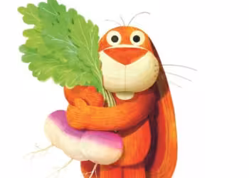 De haas die niets wilde delen van Steve Small