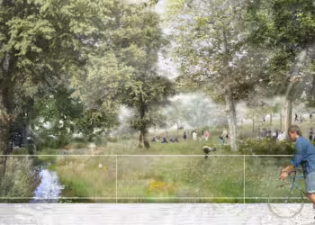 Goedkeuring definitief ontwerp fase 1 Merksemse Tuinen van Ringpark Groenendaal