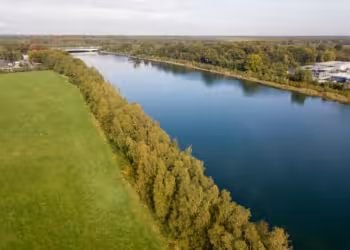 Nat weiland naast E10-Plas in Schoten wordt klimaatpark ‘De Zwaan’