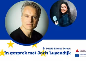 Studio Europa Direct: In gesprek met Joris Luyendijk – Over Europa, over onze samenleving, over ons