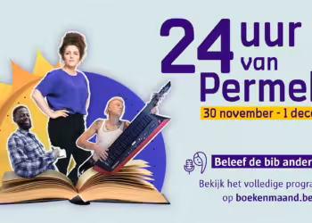 Bibliotheek Permeke viert feest tussen de boeken met de 24 uur van Permeke