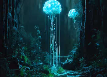 Lichtfestival : Mons en Lumières Tussen aarde en hemel