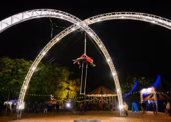 Putteke Winter in De Schorre in circusthema