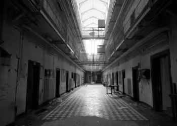 Daniel Turner neemt de verlaten gevangenis van Vorst als uitgangspunt voor zijn tentoonstelling in het MACS – zijn eerste museale expo in België