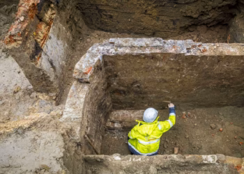Archeologische vondsten op Vrijdagmarkt