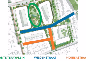 Tante Terryplein: nieuw plein in Antwerpen-Noord