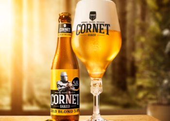 De brouwmeesters van Cornet ontwikkelen, CORNET Gold Blond 5,8%, de lichtere variant in de Cornet-familie