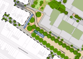 Laatste werken Vetten Osplein