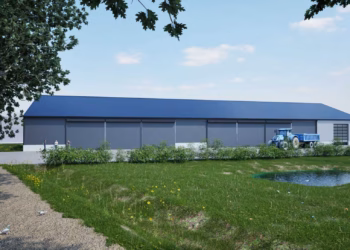 Nieuwe loods Hooibeekhoeve trekt biodiverse jas aan