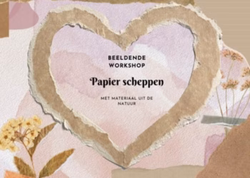 Workshop papier scheppen in Vrijbroekpark