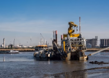 Zinksleuf voor Scheldetunnel in Antwerpen gebaggerd