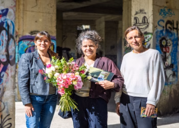 Alexandra Pauwels uit Mechelen is 50.000e bezoeker van hotelruïne in Vrijbroekpark