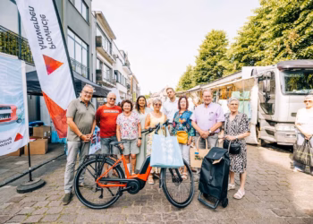 Francine uit Berlaar wint e-bike dankzij Maand van de Markt