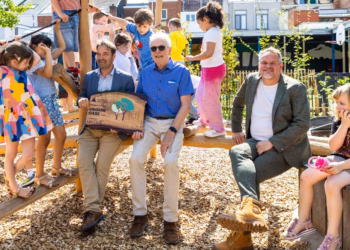 Go Shil! Mechelen ontvangt label voor groene metamorfose speelplaats