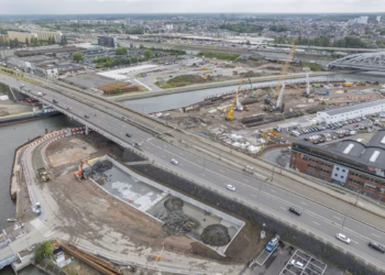 Herstellingswerken aan Noorderlaanbrug in juli
