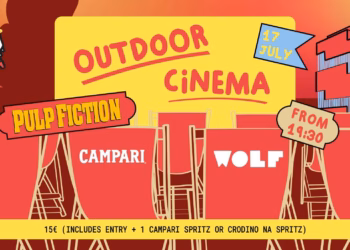 Cultfilm, burgers & zomeravonden: WOLF Sharing Food Market Antwerpen; serveert Pulp Fiction en BBQ door Rambo