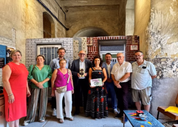 Gedeputeerde Luk Lemmens bezoekt laureaten Erfgoedprijs 2024 in Hemiksem, Mol en Herentals