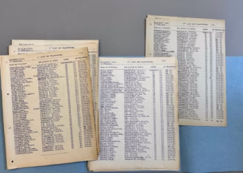 Deportatielijst WO II overgedragen aan Antwerpse stadsarchief