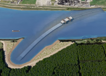 Scheldetunnel bereikt midden van de rivier met vierde afzinkoperatie