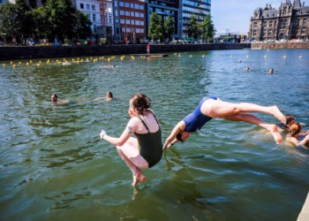 ’t ZwemDok in Antwerpen weer open