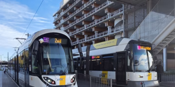 De Lijn test tram van de toekomst met slim rijhulpsysteem in Antwerpen
