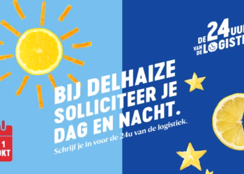 Delhaize breidt logistiek rekruteringsevent uit: tweede editie ’24 uur van de Logistiek’ verwelkomt nu ook stagiairs