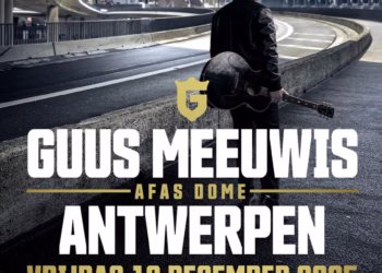 Guus Meeuwis warmt  Antwerpse AFAS Dome op met intiem mini-concert