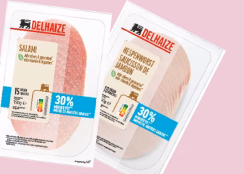 Delhaize lanceert hybride producten: minder vlees, meer groenten, minstens even lekker en tot 20% minder CO₂-uitstoot