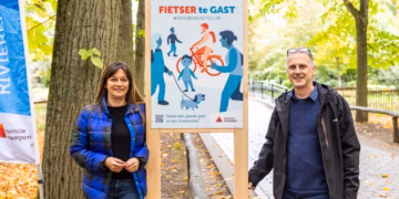 Fiets #Rivierenhoffelijk door het Rivierenhof
