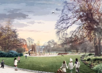 Ingrijpende werken in het Stadspark voor de 2de fase van de herwaardering en voorbereidend werk voor de circulaire waterleiding