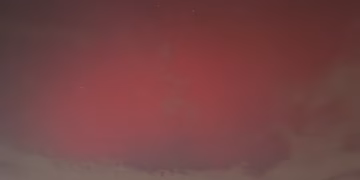 Noorderlicht boven België