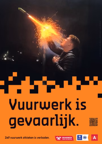 Stad, brandweer en politie wijzen op ernstige gevaren vuurwerk