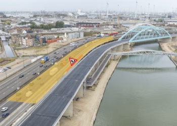 Start afbraak viaduct van Merksem