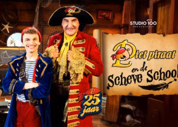 Studio 100 lanceert nieuwe onlinereeks: Piet Piraat en de Scheve School