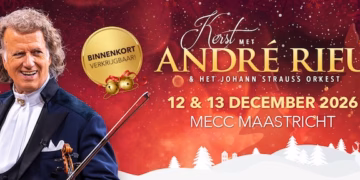 André Rieu op weg naar uitverkochte AFAS Dome en kondigt kerstconcerten 2026 in MECC Maastricht aan!