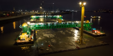 Finale stap in uitzonderlijk jaar Scheldetunnel: afzinken laatste tunneldeel