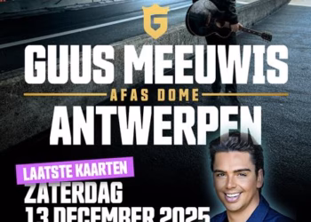 Guus Meeuwis schittert dit weekend in de Antwerpse AFAS Dome!