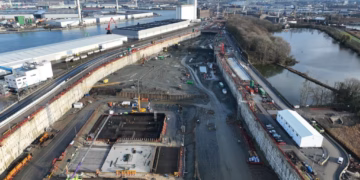 Ruwbouw Oosterweelknooppunt gestart