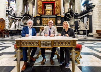 Provincie Antwerpen, stad Mechelen en kerkfabriek Sint-Rumoldus werken samen voor restauratie Sint-Romboutskathedraal