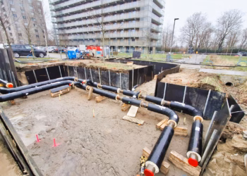 Warmtenet Antwerpen Noord breidt uit naar Rozemaai en Luchtbal