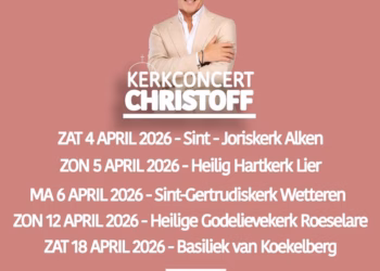 West-Vlaamse tenor Timothy Veryser special guest bij kerkconcerten Christoff