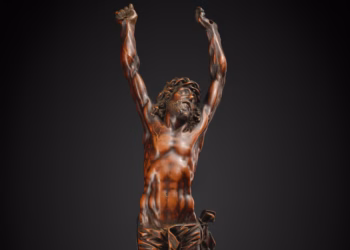 Crucifix van Maria Faydherbe schittert eerst in Washington, nu in Gent