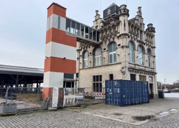 Noorderpaviljoen aan Scheldekaaien keert terug naar oorspronkelijke vorm
