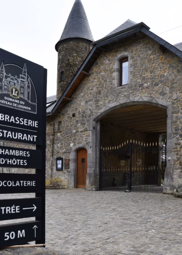 Château de Leignon: Een origineel toeristisch concept