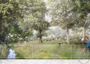 Aanleg eerste fase Merksemse Tuinen