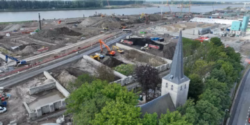 Kerkje van Oosterweel krijgt nieuw leven als bezoekersruimte Oosterweelproject