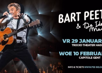 Bart Peeters & De Ideale Mannen komen naar Gent en Hasselt