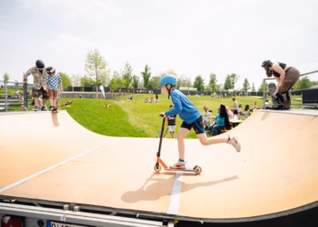 Actie op wieltjes tijdens PUT Your Wheels On in De Schorre