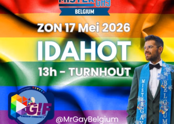 IDAHOT-ACTIE IN TURNHOUT: REGENBOOGVLAG HIJSEN ALS KRACHTIG ANTWOORD OP ZINLOOS GEWELD TEGEN MARO
