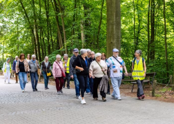 Senioren gaan Mee op Stap in het Rivierenhof